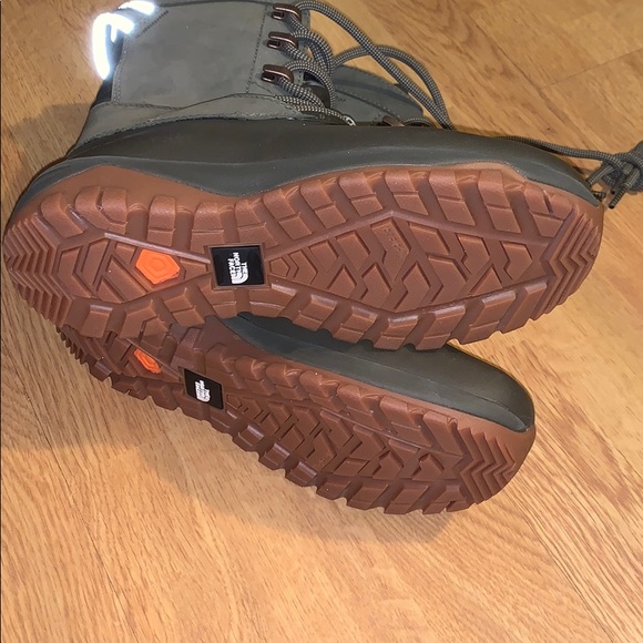 NEW The North Face Yukiona Mid Boots Tarmac Green - Picture 6 of 14
